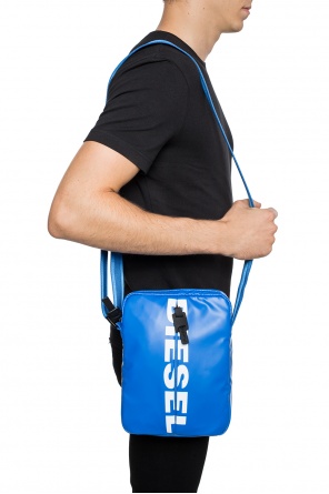 'f-bold small cross' logo-printed shoulder bag, zdjęcie 2 'f-bold small cross' logo-printed shoulder bag od Diesel